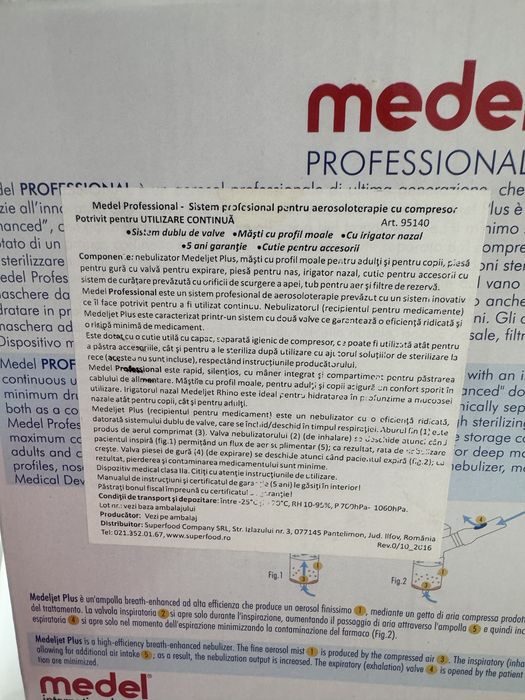 Vand nebulizator profesional Medel