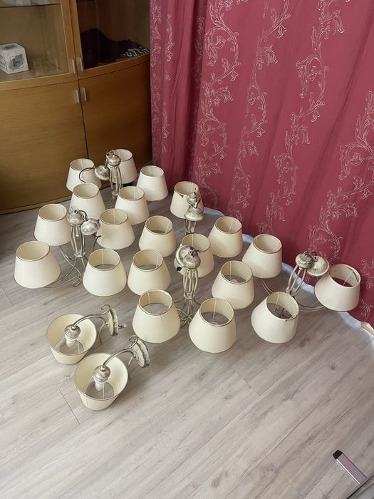 Люстры в зал, спальню, 3 детские коинаты и кухню