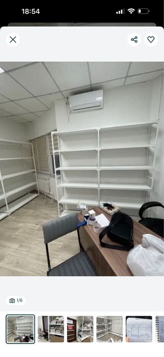 Стеллажи сборные метал / ДСП