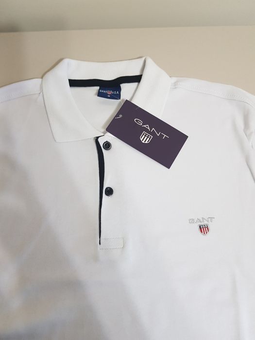 Gant M tricou alb