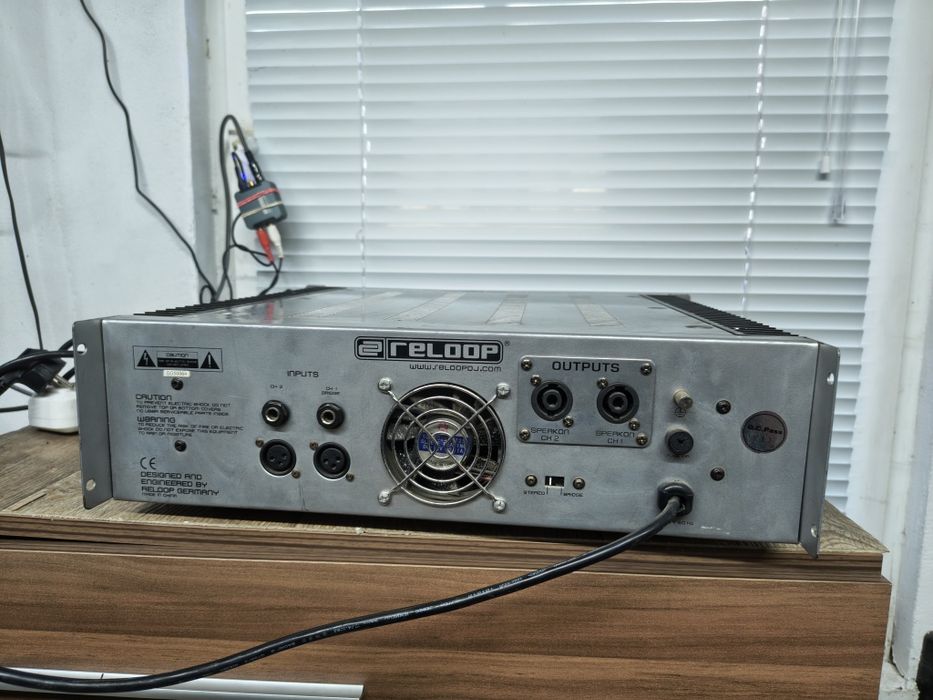 Професионално  крайно стъпало RELOOP RA-1500 2x480w