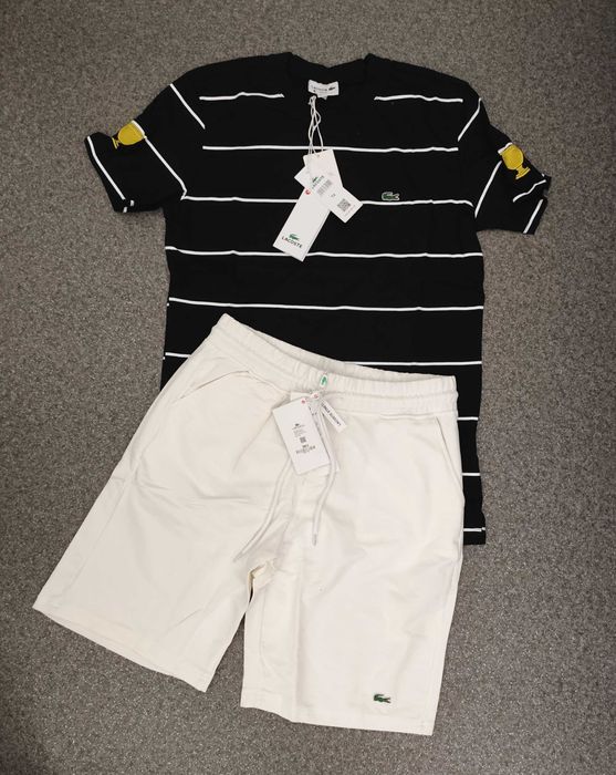 Нова детска мъжка тениска Lacoste памук 100%% фланелка блуза