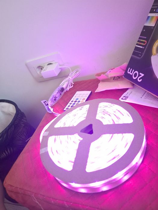 Banda led smart 20 m (telecomanda)okazieeee
