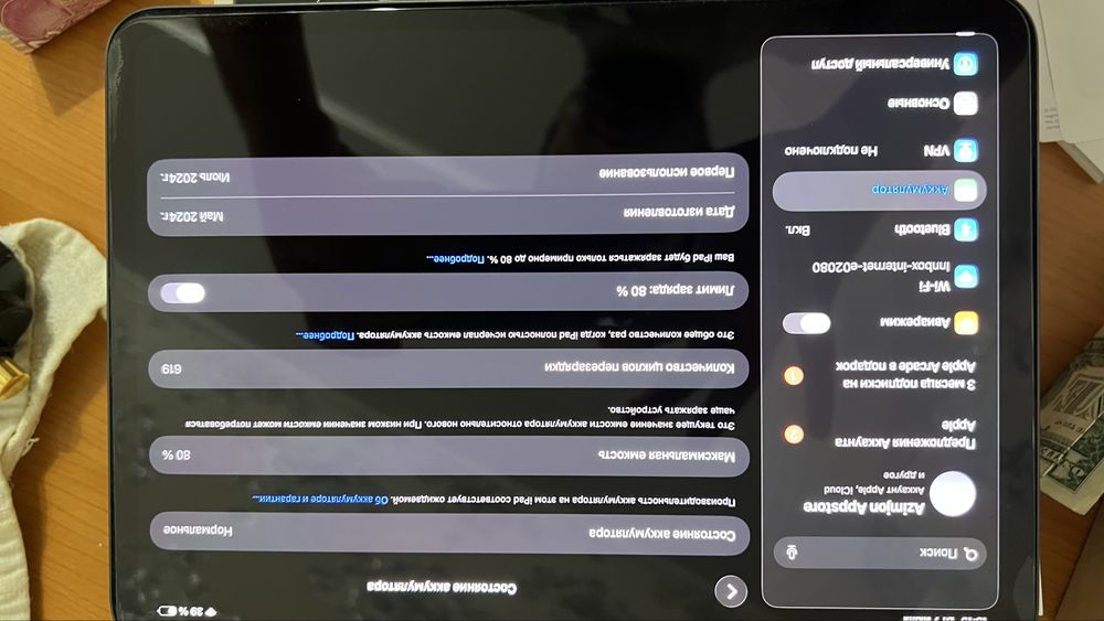 Ipad Pro M4 chip 256