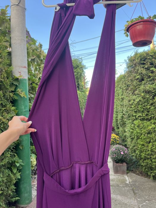 Rochie lunga de ocazie, multifunctionala, Ramona Badescu, marime universala