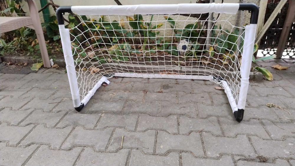 Poarta de Fotbal pliabila pwntru copii +3 ani, 90x59x61cm,