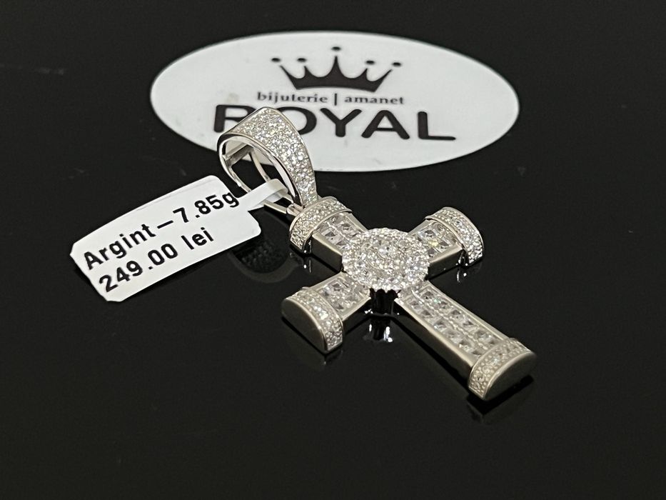 Bijuteria Royal CB : Pandant cruce Argint 925