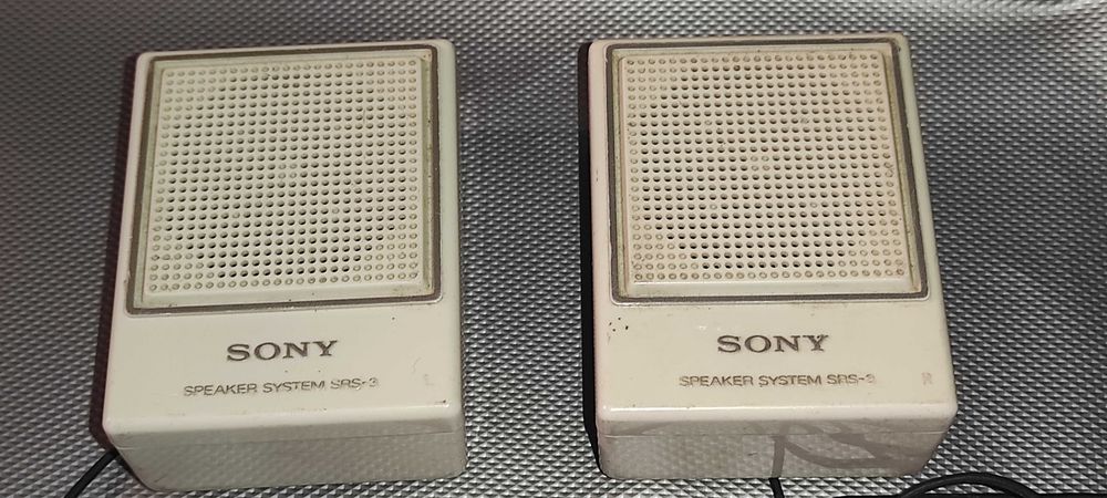 2 Mini Boxe SONY model srs 3- 8 ohm. / japan