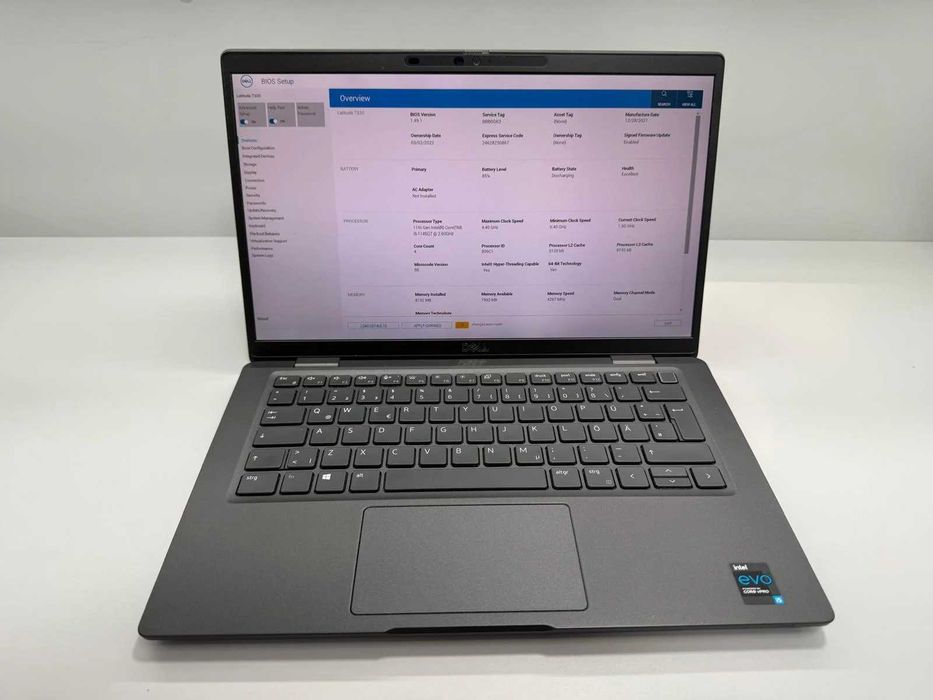 Laptop SH Dell Latitude 7320 i5-1145G7 SSD 512Gb Ram 8Gb ddr4