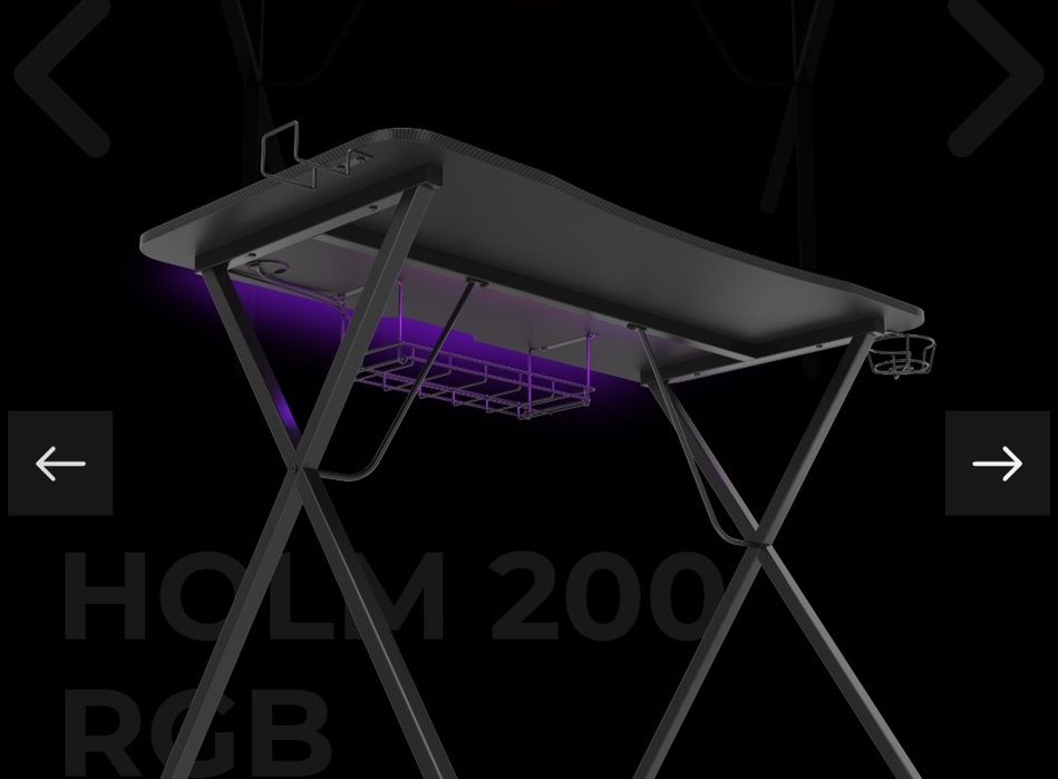 Holm 200 RGB Геймърско бюро NDS-1606
ГЕЙМИНГ БЮРО
NDS-1606
ГЕЙМИНГ БЮРО
NDS-1606