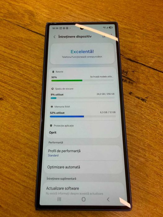 Samsung Galaxy Z Fold7 5G 256GB 12GB RAM Dual SIM Albastru – Stare Foarte Bună – Garanție 12 Luni