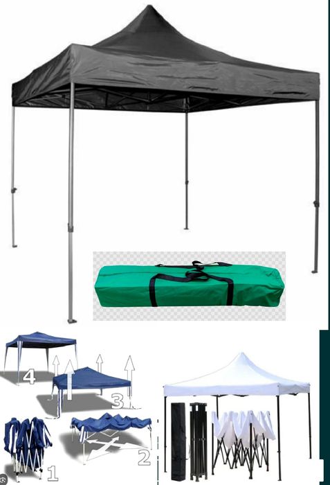 Pavilion pliabil 3 x 3 x 2,6 m NOU - 290 Lei