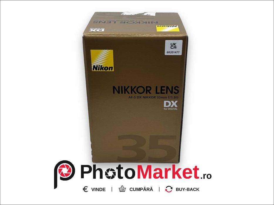 NIKON AF-S DX 35mm F1.8G - Factura + Garantie