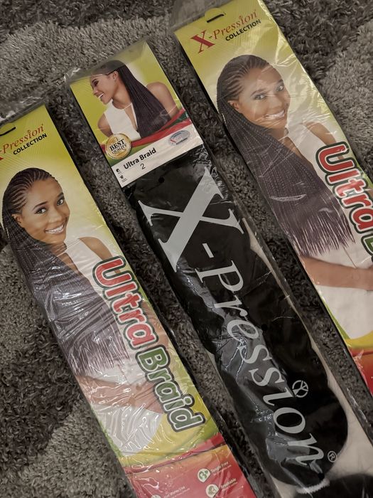 Полиестерна коса за плитки