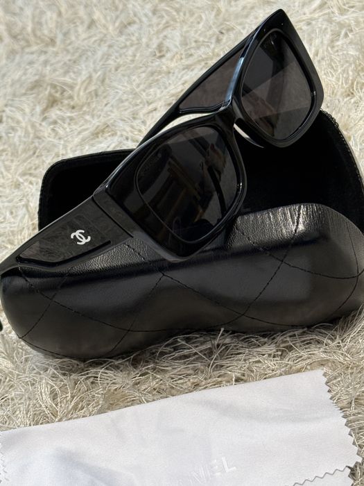 Ochelari de soare dama Chanel 5430,negrii , originali , noi