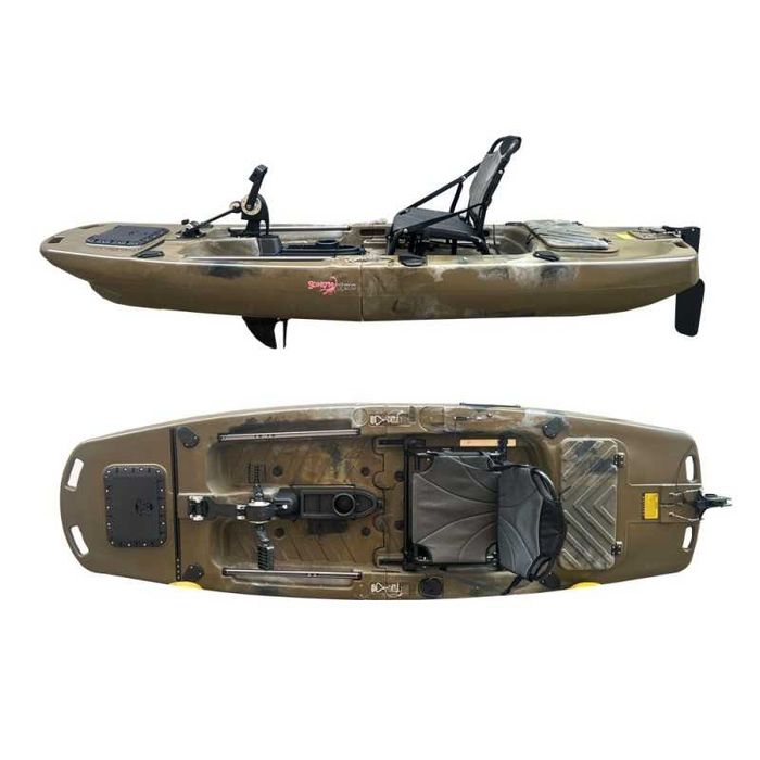 Каяк SCORPIO DUO PEDAL FISH MODULAR - 2.80 метра - Едноместен