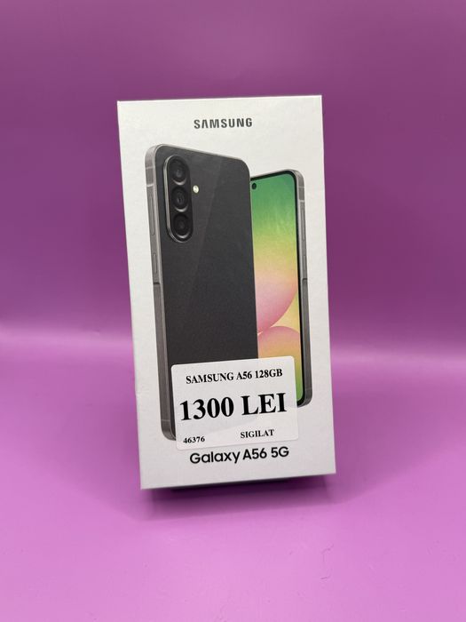 Samsung A56 128gb sigilat •Matei Amanet Crangasi•46376