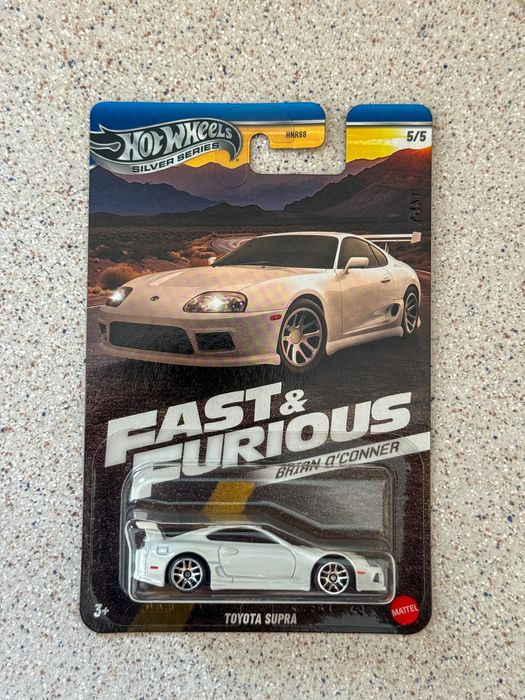 Hot Wheels Silver Series Fast and Furious Brian O'conner Edition Set