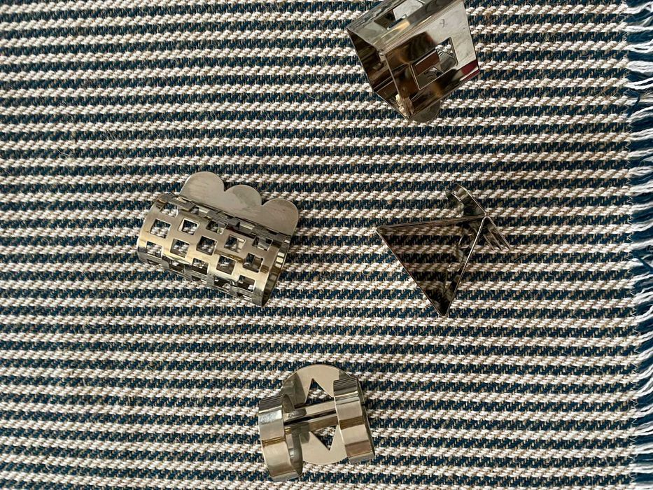 set inele Memphis Design pt servet servetel servit masa rare  BODUM