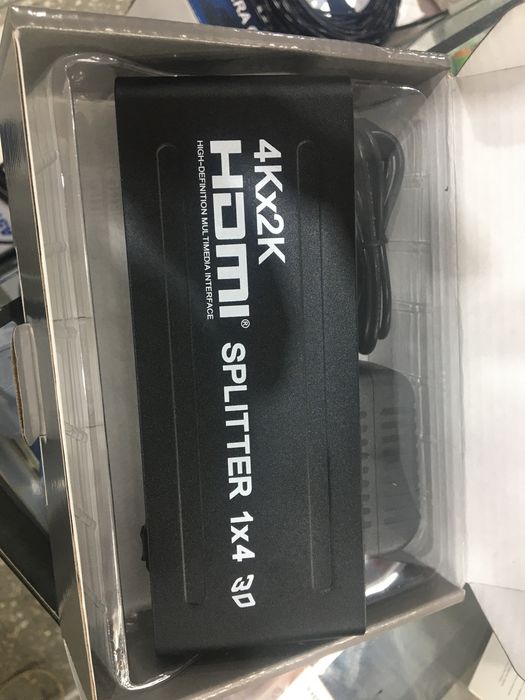 Разветвитель HDMI 1x4, 4Kx2K 60Hz UHD, HDMI 3D, HDR