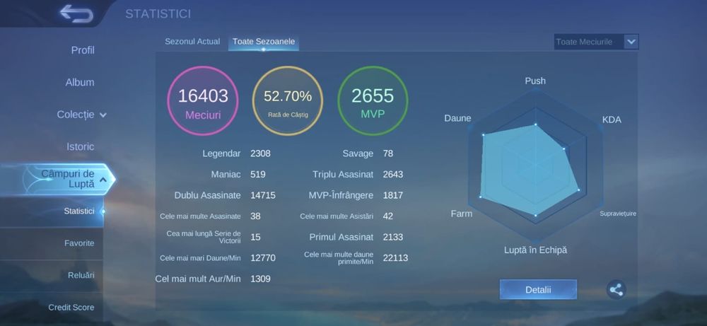 Vând Mobile Legends