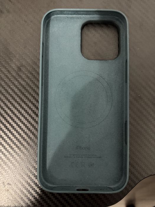 Husa Apple Silicone Magsafe Lake Green - 16 Pro Max