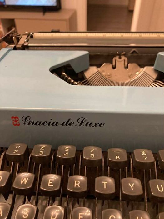 Mașină de scris Garcia de Luxe (Made in Italy)1963 NOUĂ / NEUTILIZATĂ