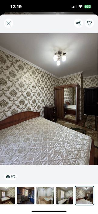 Сдаеться Чилонзар 7 квартал 2 ком. квартира