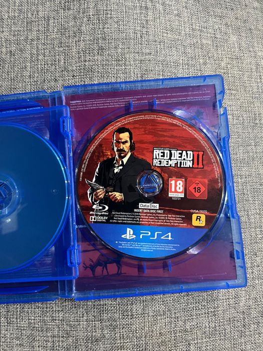 Игра на плейстейшн рдр2