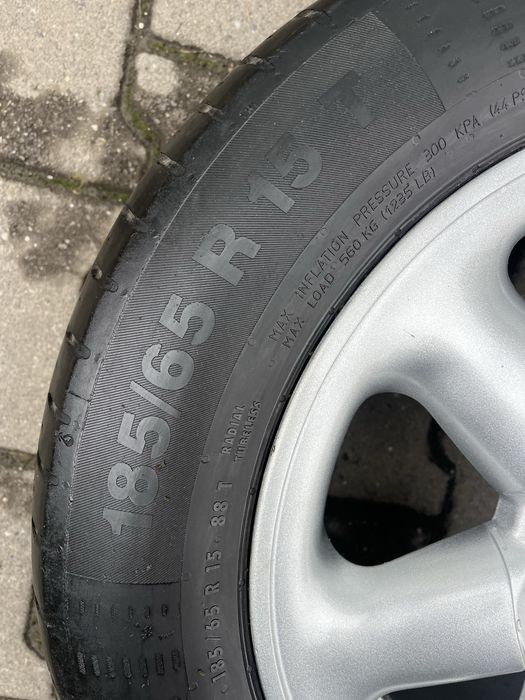 Jante aliaj 4x100mm, 185/65 R15, Dacia Logan, Sandero, Renault, Opel