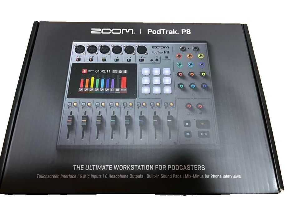 Zoom PodTrak P8 recorder