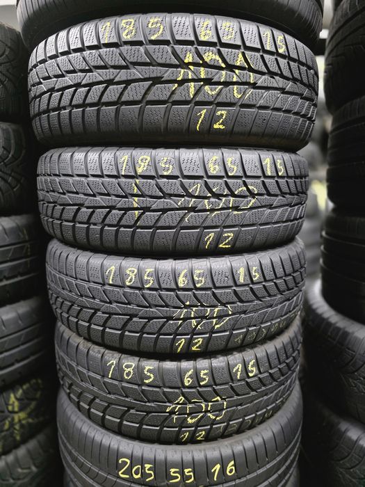 4x 185/65/15 M+S HANKOOK Stare excelenta