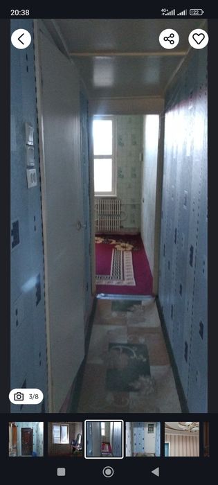 Navoiy shahar Nizomiy ko'chasi 2-a uy, 5-etaj 3 xonalik, remont yaxshi