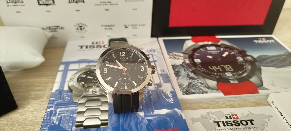 Tissot T-Sport Chronograph сапфир
