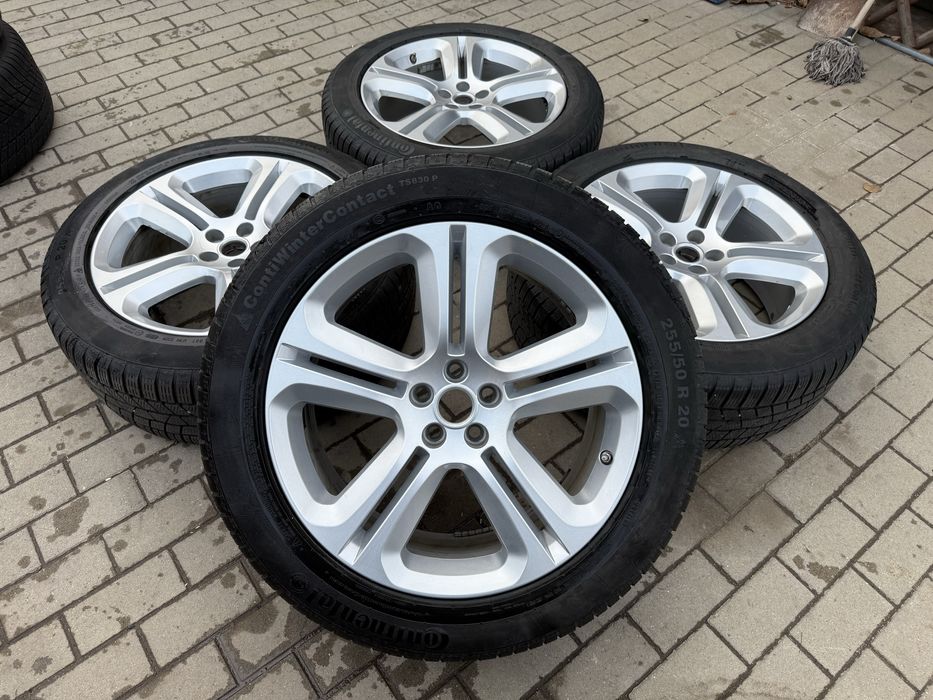 Jante 5x108 Jaguar Land Rover originale 255 50 20 continental iarna