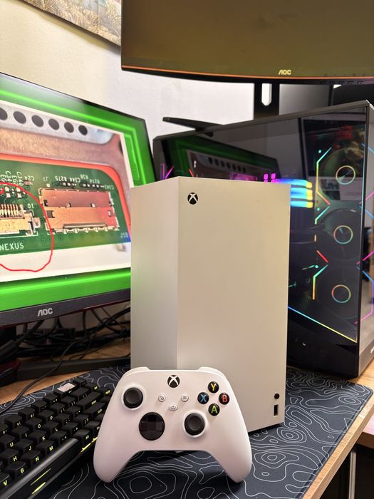 Xbox Series X 1TB в белом цвете, без дисковода. Гарантия/Рассрочка