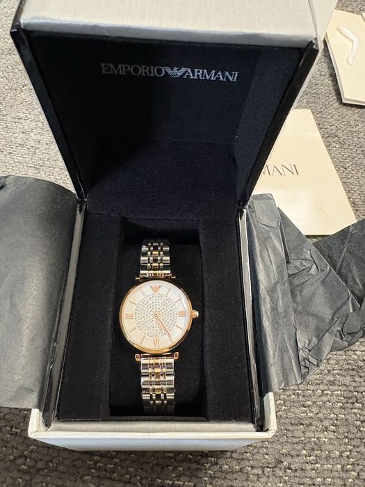 Ceas damă Emporio Armani AR-8120 – Nou | Cutie + Pungă + Certificat