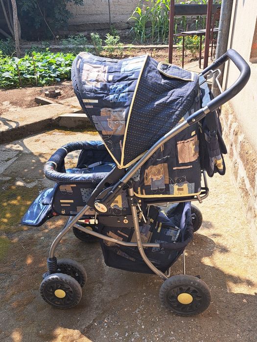Лятно-зимна бебешка количка