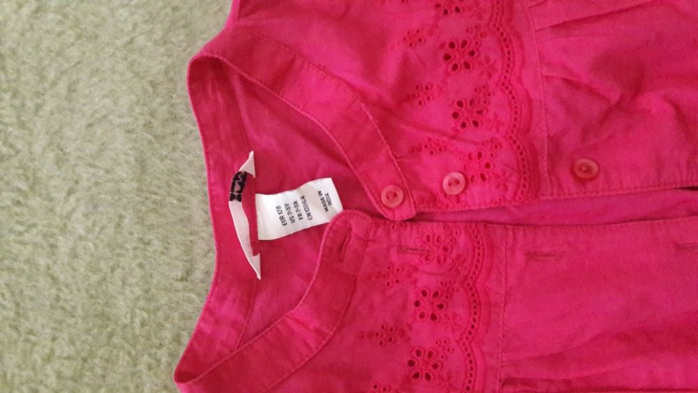 vand  cămăsi fete Palomino, HM si fustă cu bretele, marimea 122-128