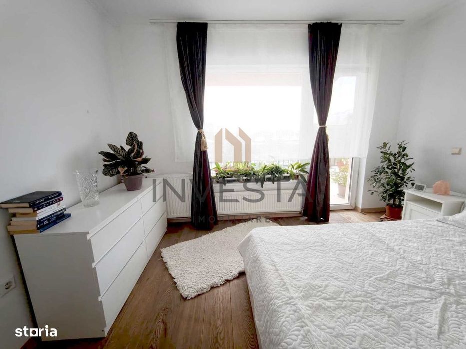 Apartament 4 camere 92 mp utili cu terasa 105 mp,parcare, Intre Lacuri
