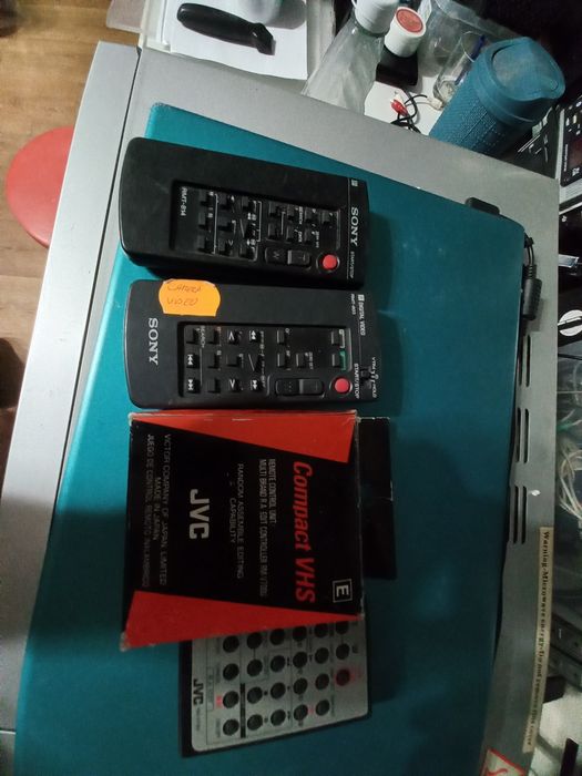 Sony rmt803 rmt 814 jvc rmv716u rmv700u telecomenzi video
