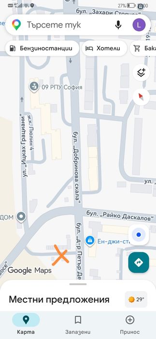 Гараж / гаражна клетка  / самостоятелно парко място под наем в жк. Люлин 5