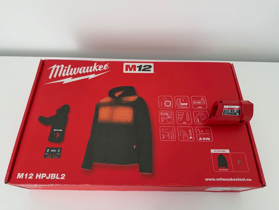 Jacheta Milwaukee M12 HPJBL2 0 incalzita marimea L