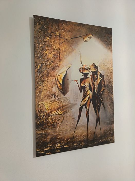 Tablou  artistic, auriu