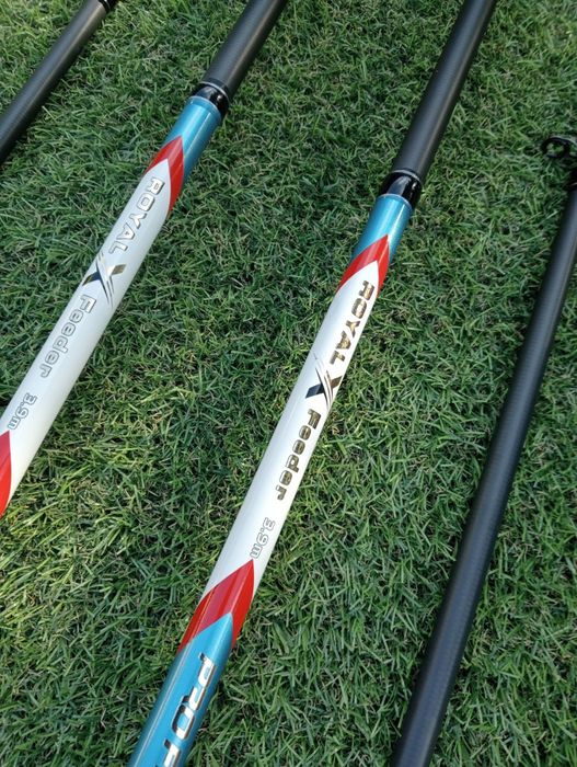 Set 2 Lansete Feeder Pro FL ROYAL 3, 9m 3+3 varfuri .
Trimit prin fa