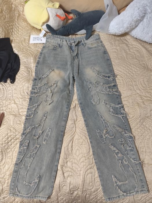 Джинсы y2k новые