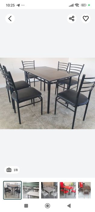 Stol stul kafe uchun 750 mingdan 4 kamplekt