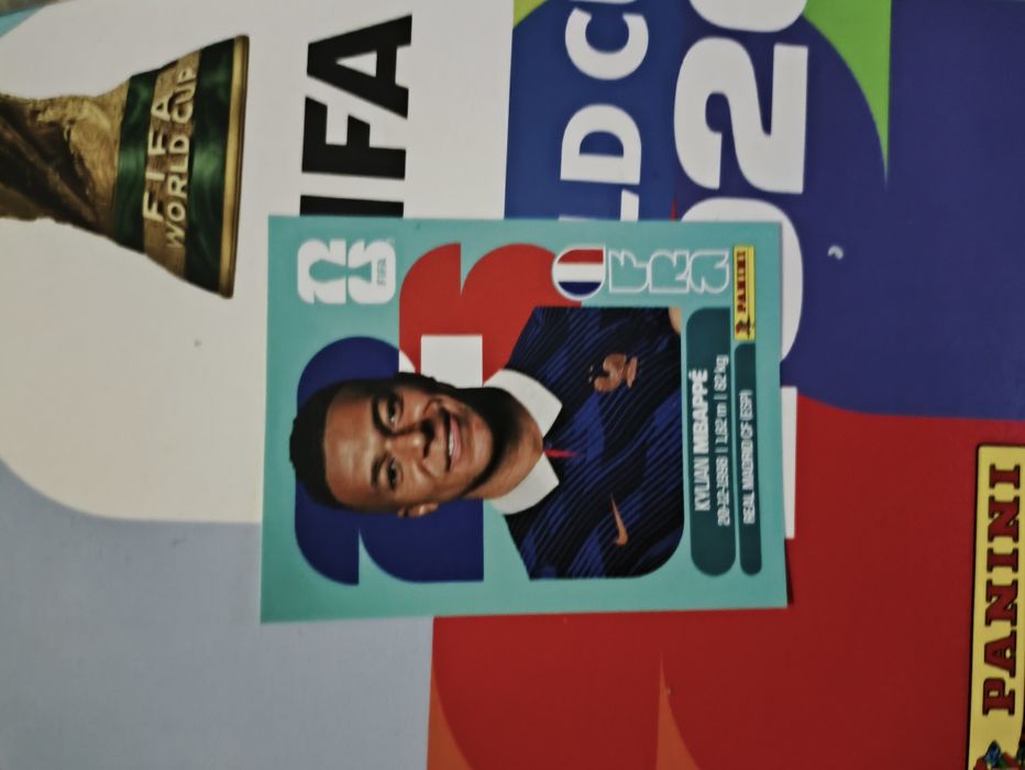 Стикер Panini Килиан Мбапе