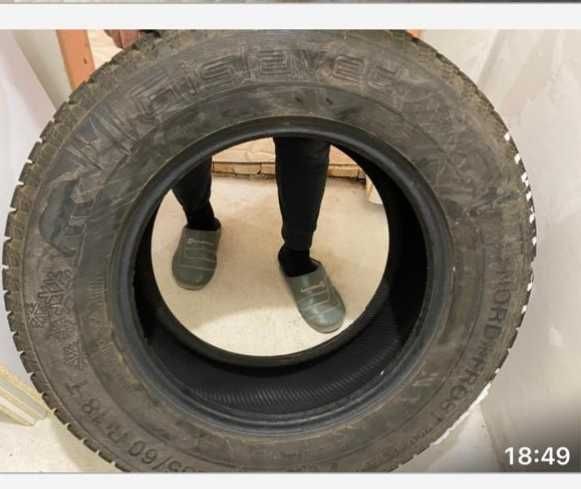 Продам зимние шины 285/60R18