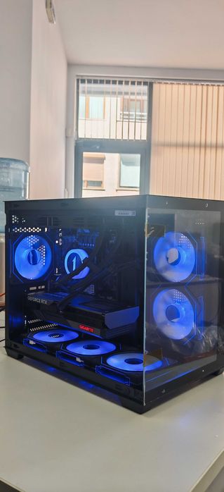 Мощнo Геймърско РС Intel I7 13700F/32Gb D5/1TB SSD/GB 4060TI/Гаранция